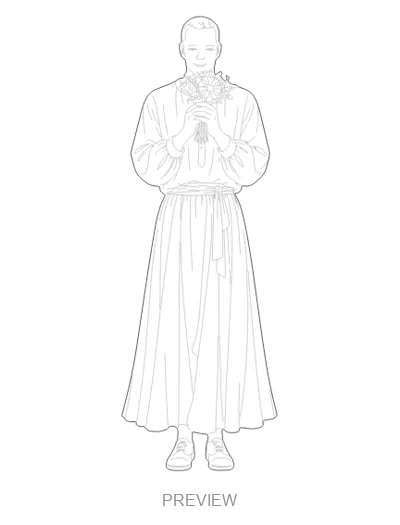 Preview: Holding a bouquet