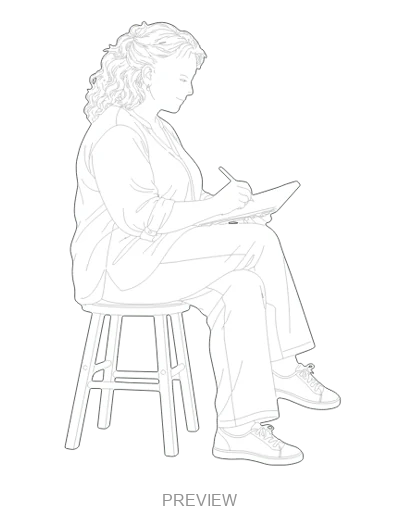 Preview: Sketching in a notebook