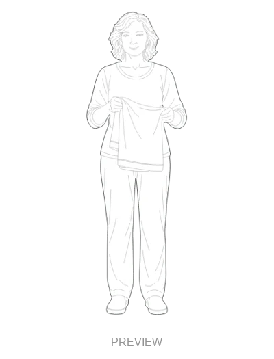 Preview: Folding a towel