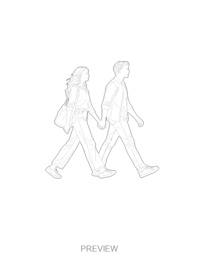 Preview: Couple walking