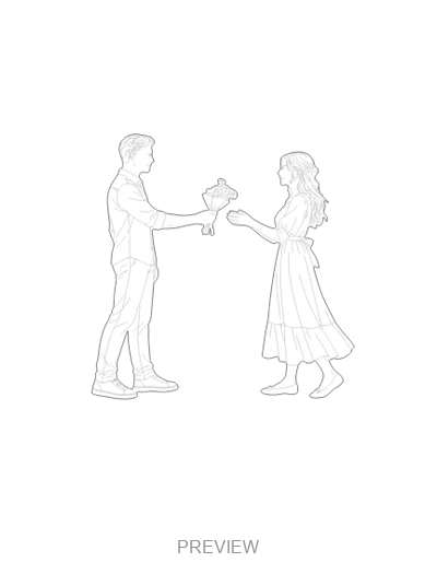 Preview: Giving flowers