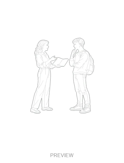 Preview: Teacher and student