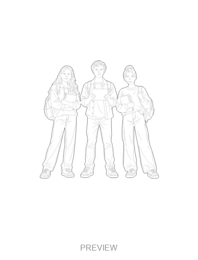 Preview: Three students