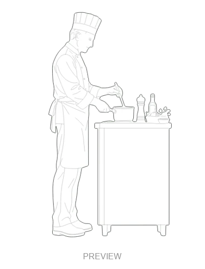 Preview: Cook stirring