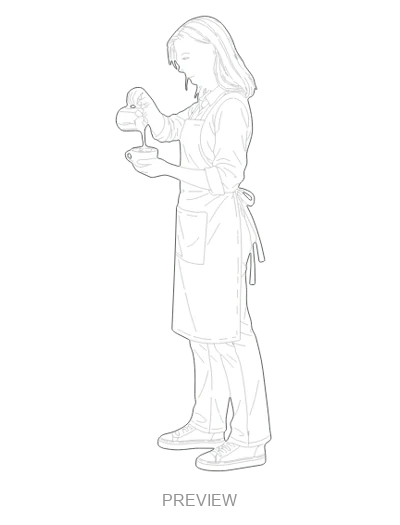 Preview: Barista holding a jug