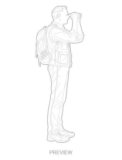 Preview: Looking through binoculars
