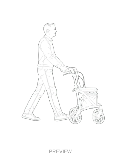 Preview: Walking with a rollator