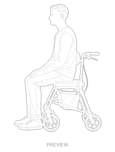 Preview: Resting with a walker